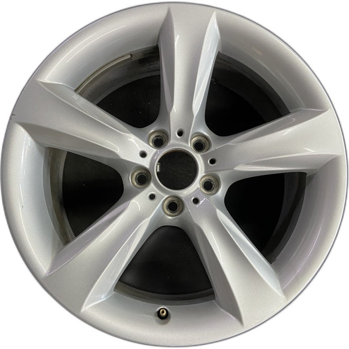 19" BMW X3 15-17 19x8.5 alloy frt or rear 5 spoke solid spoke silver Original OEM Wheel Rim