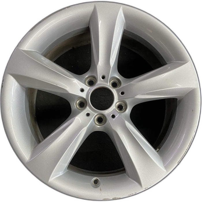 19" BMW X3 15-17 19x8.5 alloy frt or rear 5 spoke solid spoke silver Original OEM Wheel Rim