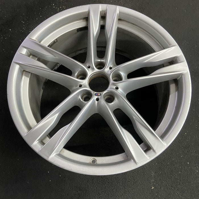 20" BMW 640i 12-15 20x9 alloy rear 5 spoke double spoke Original OEM Wheel Rim