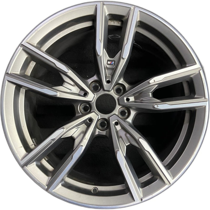 19" BMW 330i 20-22 19x8.5 5 spoke double spoke w/dimple inside spoke Original OEM Wheel Rim