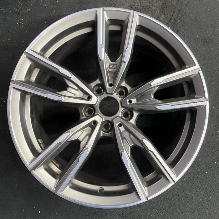 19" BMW 330i 20-22 19x8.5 5 spoke double spoke w/dimple inside spoke Original OEM Wheel Rim