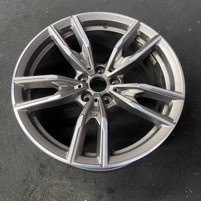 19" BMW 330i 20-22 19x8.5 5 spoke double spoke w/dimple inside spoke Original OEM Wheel Rim