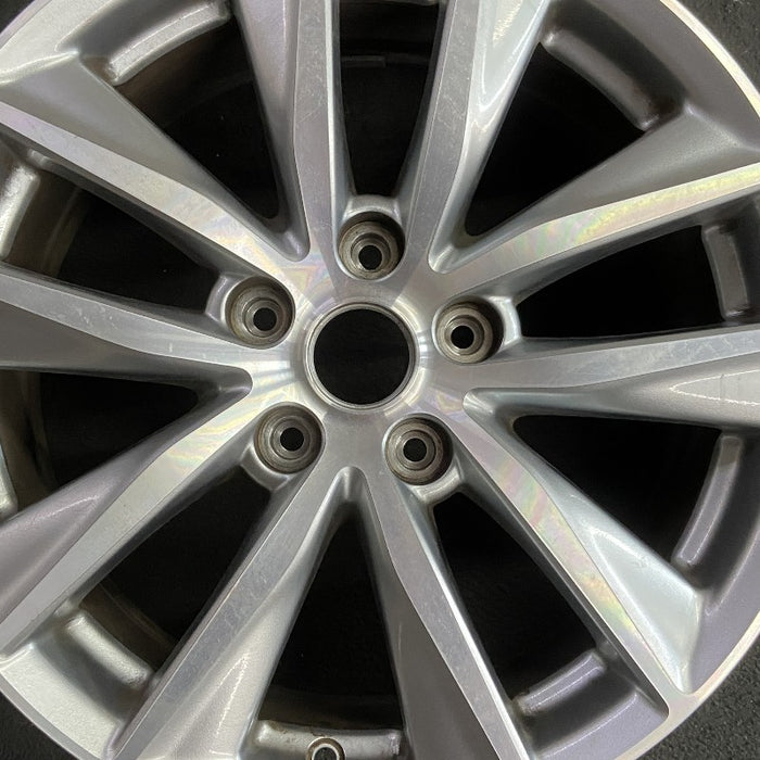 17" INFINITI Q50 16-17 17x7.5 alloy 5 V spoke machine finish Original OEM Wheel Rim