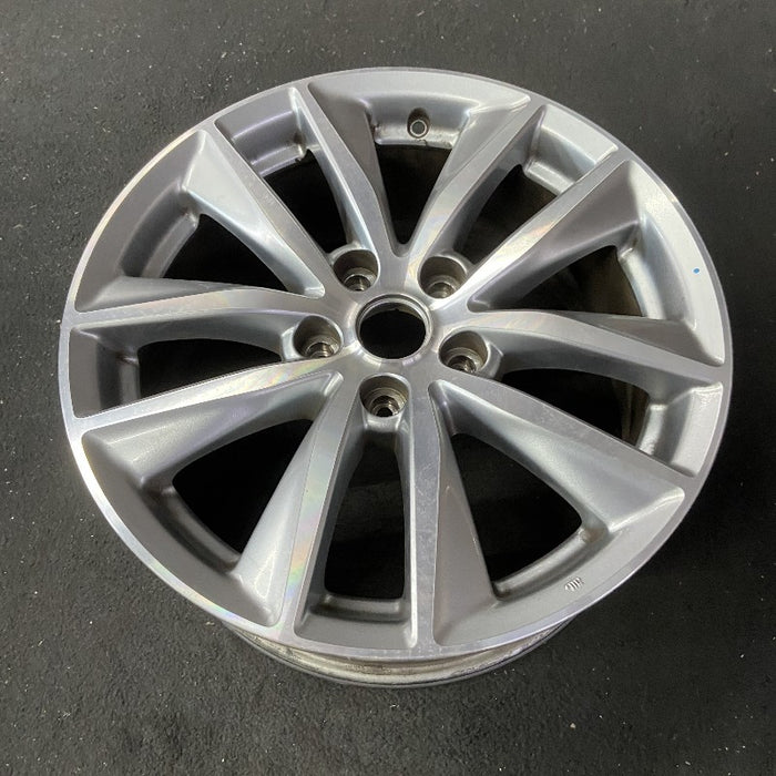 17" INFINITI Q50 16-17 17x7.5 alloy 5 V spoke machine finish Original OEM Wheel Rim