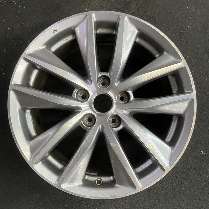 17" INFINITI Q50 16-17 17x7.5 alloy 5 V spoke machine finish Original OEM Wheel Rim