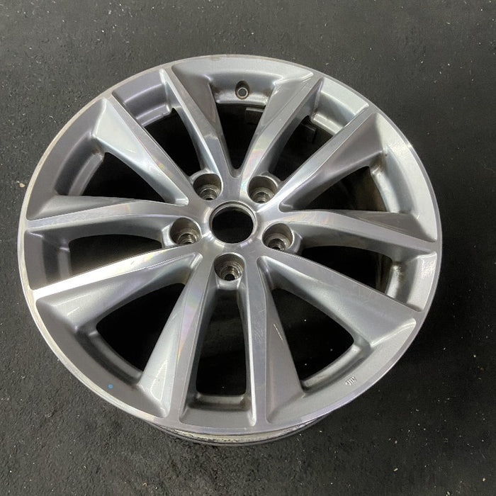 17" INFINITI Q50 16-17 17x7.5 alloy 5 V spoke machine finish Original OEM Wheel Rim