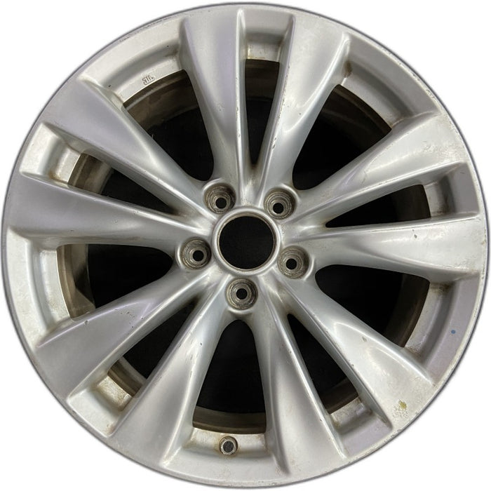 18" INFINITI M37 11-13 18x8 alloy 10 spoke silver Original OEM Wheel Rim