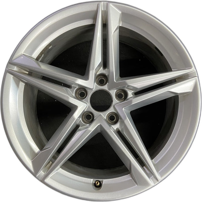 18" AUDI A4 19 18x8 alloy 5 double spoke star design Original OEM Wheel Rim