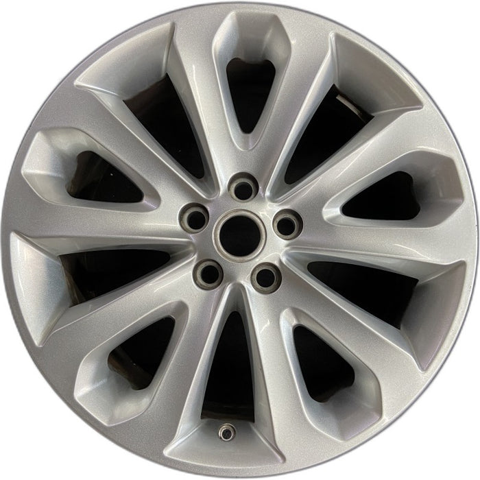 20" RANGE ROVER 13-17 alloy 20x8.5 10 spoke 5 split spoke silver Original OEM Wheel Rim