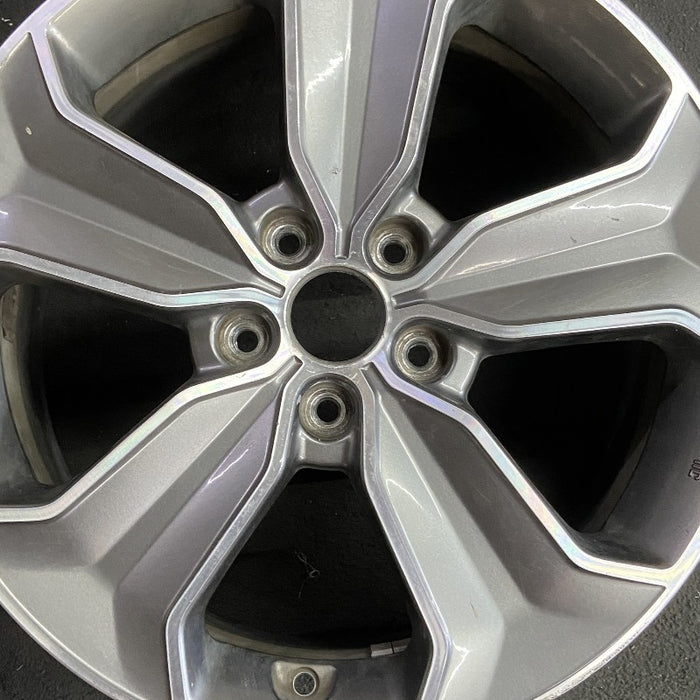 18" SANTA FE 13 18x7.5 alloy 5 spoke 3.3L LWB Original OEM Wheel Rim