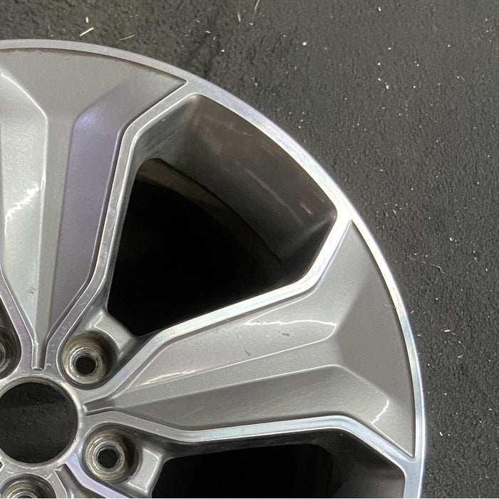 18" SANTA FE 13 18x7.5 alloy 5 spoke 3.3L LWB Original OEM Wheel Rim