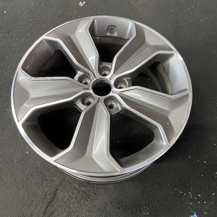 18" SANTA FE 13 18x7.5 alloy 5 spoke 3.3L LWB Original OEM Wheel Rim