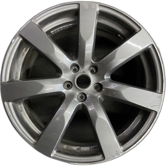 20" GT-R 09-11 20x9.5 alloy 7 spoke frt dark silver Original OEM Wheel Rim