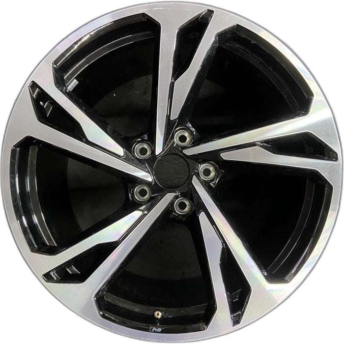 20" E-TRON GT 22-24 20x11 machined face with black pockets Original OEM Wheel Rim