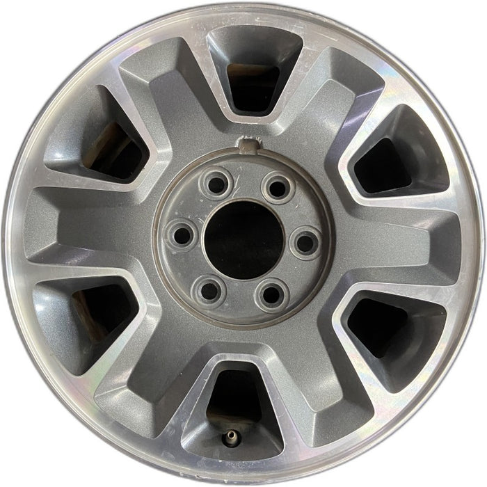 17" FORD F150 PICKUP 09-12 17x7.5 aluminum 6 spoke indented spokes charcoal spokes Original OEM Wheel Rim