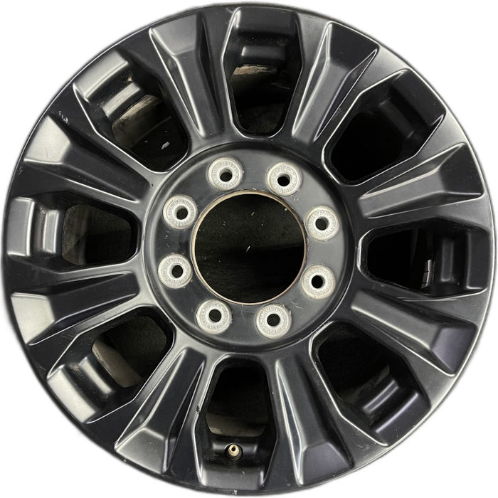 18" FORD F250SD PICKUP 20-22 18x8 aluminum 8 spoke black Original OEM Wheel Rim