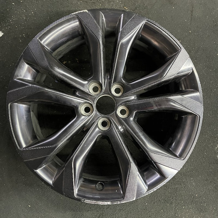 20" SIENNA 21-24 20x7.5 alloy 5 split spoke black Original OEM Wheel Rim