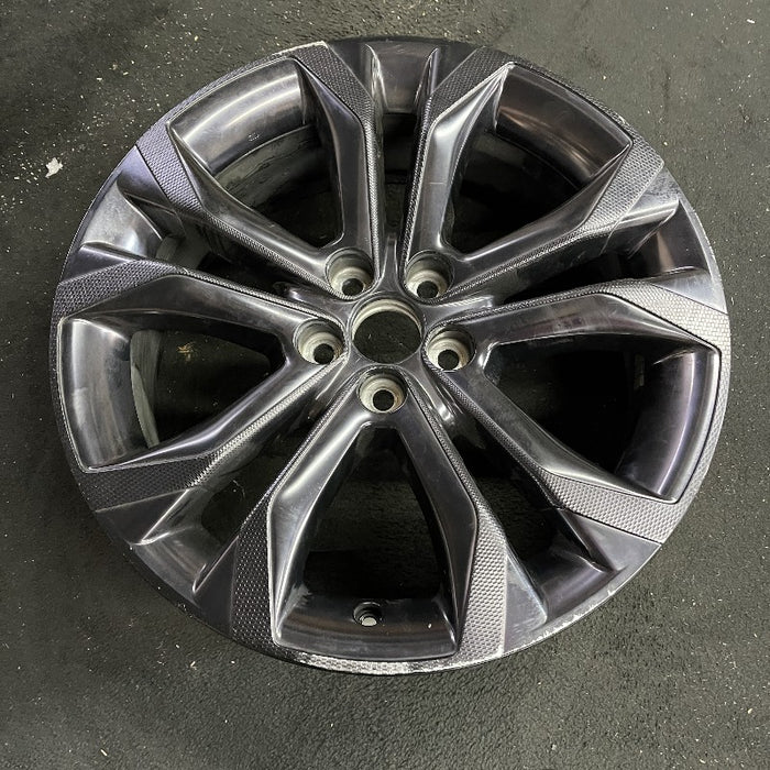 20" SIENNA 21-24 20x7.5 alloy 5 split spoke black Original OEM Wheel Rim