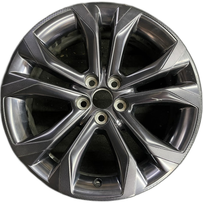 20" SIENNA 21-24 20x7.5 alloy 5 split spoke black Original OEM Wheel Rim