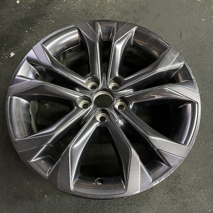 20" SIENNA 21-24 20x7.5 alloy 5 split spoke black Original OEM Wheel Rim