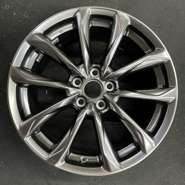 19" LEXUS RC300 19-20 19x9 alloy 10 spoke dark gray Original OEM Wheel Rim