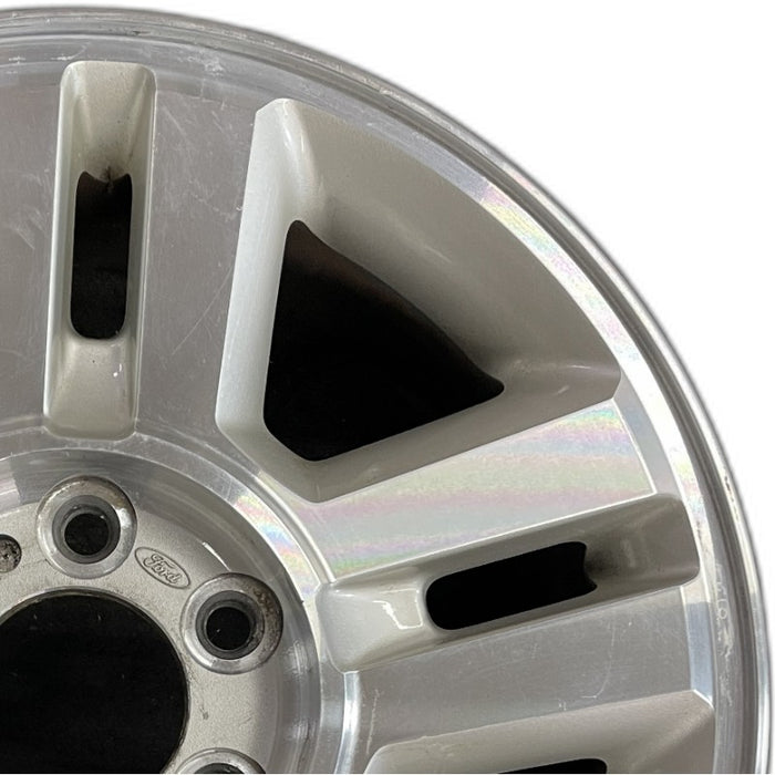 18" FORD F150 PICKUP 04 New Style 18x7.5 aluminum 5 spoke machined face split spokes pockets Original OEM Wheel Rim