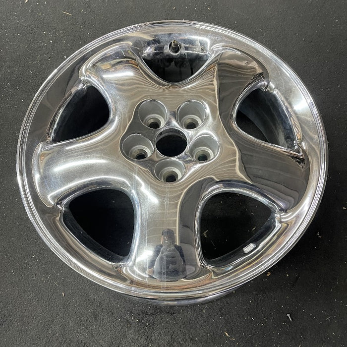 16" PT CRUISER 01 16x6 5 spoke w/o dimples; chrome wide spoke Original OEM Wheel Rim