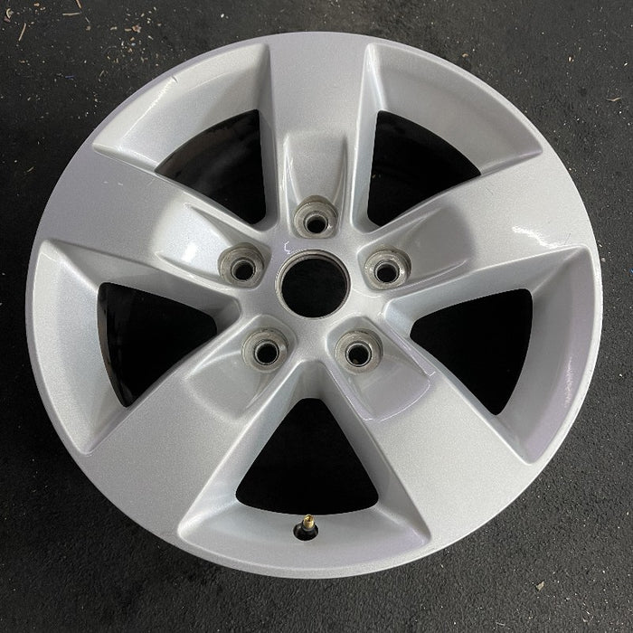 17" DODGE 1500 PICKUP 13-18 17x7 aluminum 5 spoke silver opt WFE Original OEM Wheel Rim