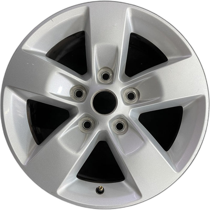 17" DODGE 1500 PICKUP 13-18 17x7 aluminum 5 spoke silver opt WFE Original OEM Wheel Rim