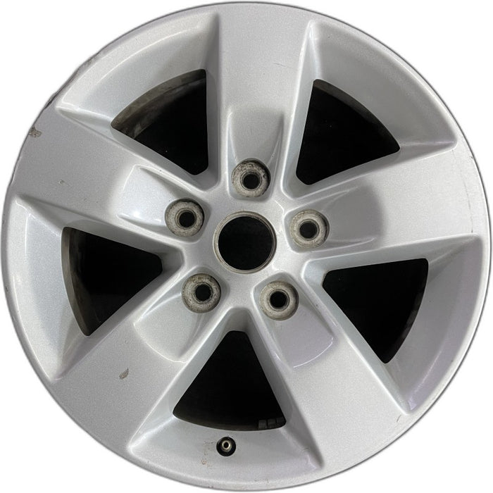 17" DODGE 1500 PICKUP 13-18 17x7 aluminum 5 spoke silver opt WFE Original OEM Wheel Rim