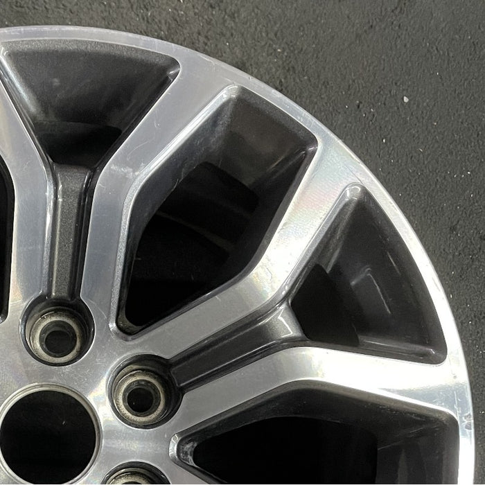 18" FORD F150 PICKUP 21-22 18x8.5 aluminum 6 spoke Y spoke design machined face Original OEM Wheel Rim