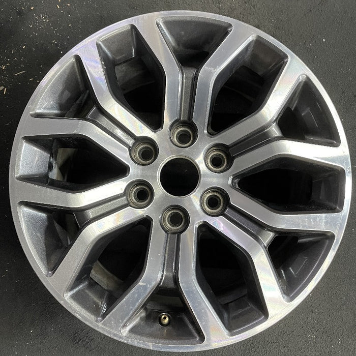 18" FORD F150 PICKUP 21-22 18x8.5 aluminum 6 spoke Y spoke design machined face Original OEM Wheel Rim