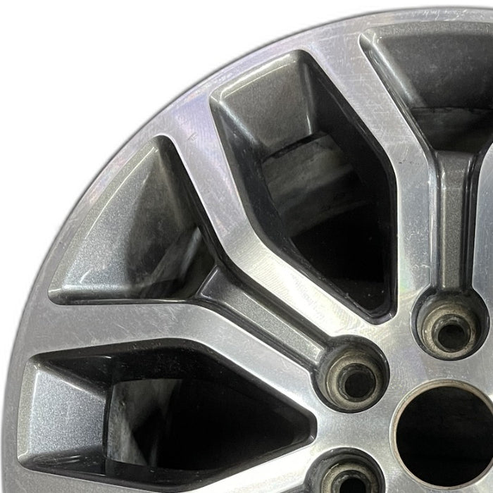 18" FORD F150 PICKUP 21-22 18x8.5 aluminum 6 spoke Y spoke design machined face Original OEM Wheel Rim