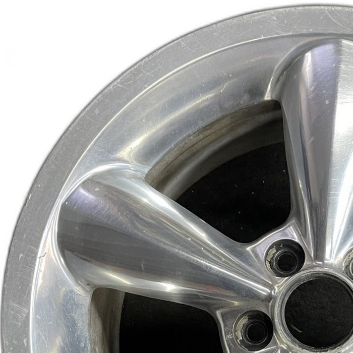 18" MUSTANG 06-09 18x8.5 5 spoke aluminum funnel spoke polished Original OEM Wheel Rim