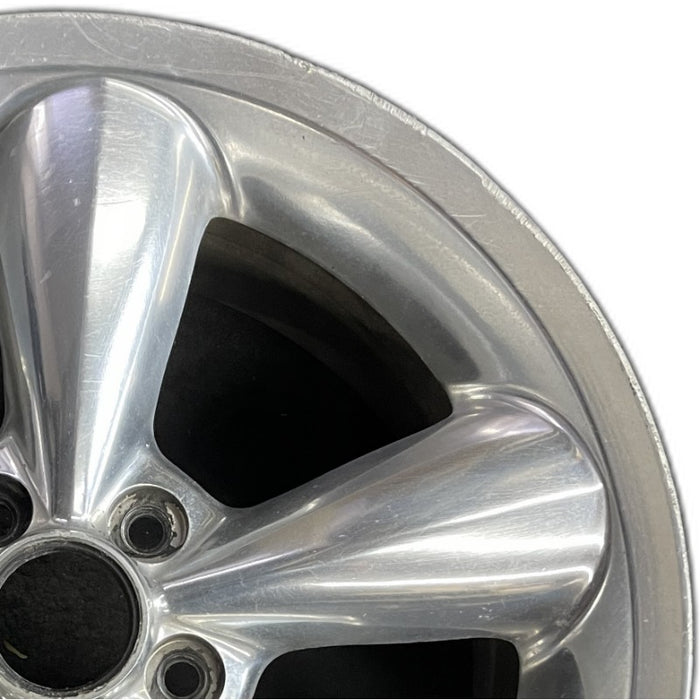 18" MUSTANG 06-09 18x8.5 5 spoke aluminum funnel spoke polished Original OEM Wheel Rim