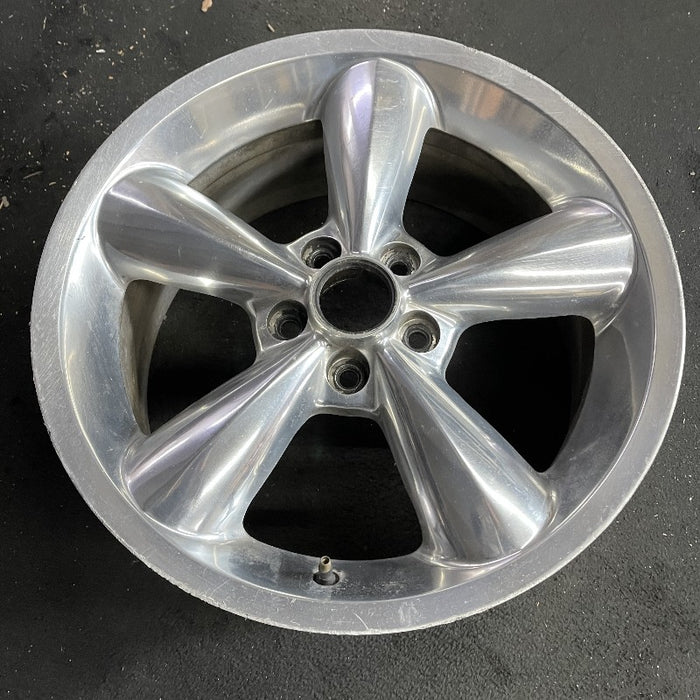 18" MUSTANG 06-09 18x8.5 5 spoke aluminum funnel spoke polished Original OEM Wheel Rim