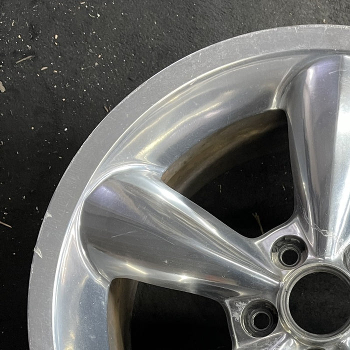 18" MUSTANG 06-09 18x8.5 5 spoke aluminum funnel spoke polished Original OEM Wheel Rim