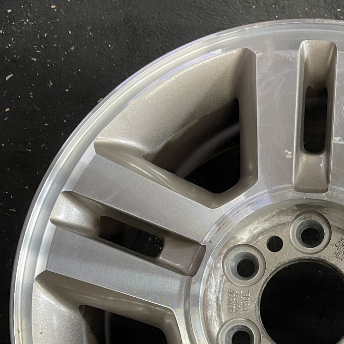 18" FORD F150 PICKUP 04 New Style 18x7.5 aluminum 5 spoke machined face split spokes pockets Original OEM Wheel Rim