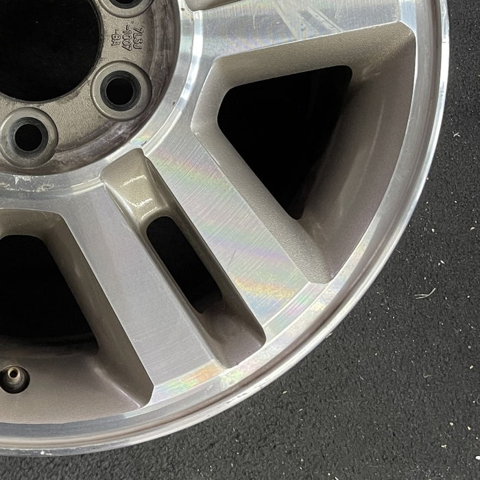 18" FORD F150 PICKUP 04 New Style 18x7.5 aluminum 5 spoke machined face split spokes pockets Original OEM Wheel Rim