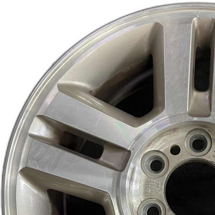 18" FORD F150 PICKUP 04 New Style 18x7.5 aluminum 5 spoke machined face split spokes pockets Original OEM Wheel Rim
