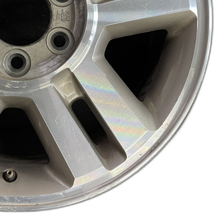 18" FORD F150 PICKUP 04 New Style 18x7.5 aluminum 5 spoke machined face split spokes pockets Original OEM Wheel Rim
