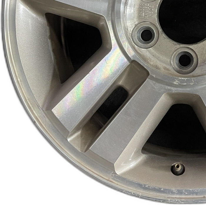 18" FORD F150 PICKUP 04 New Style 18x7.5 aluminum 5 spoke machined face split spokes pockets Original OEM Wheel Rim