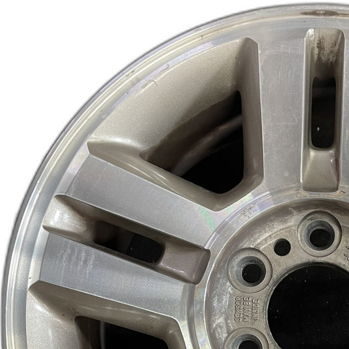 18" FORD F150 PICKUP 04 New Style 18x7.5 aluminum 5 spoke machined face split spokes pockets Original OEM Wheel Rim