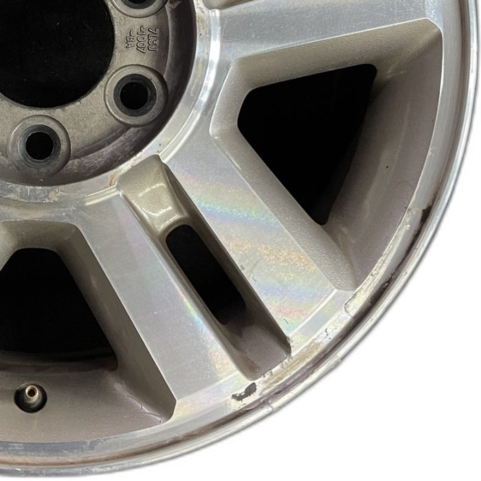 18" FORD F150 PICKUP 04 New Style 18x7.5 aluminum 5 spoke machined face split spokes pockets Original OEM Wheel Rim