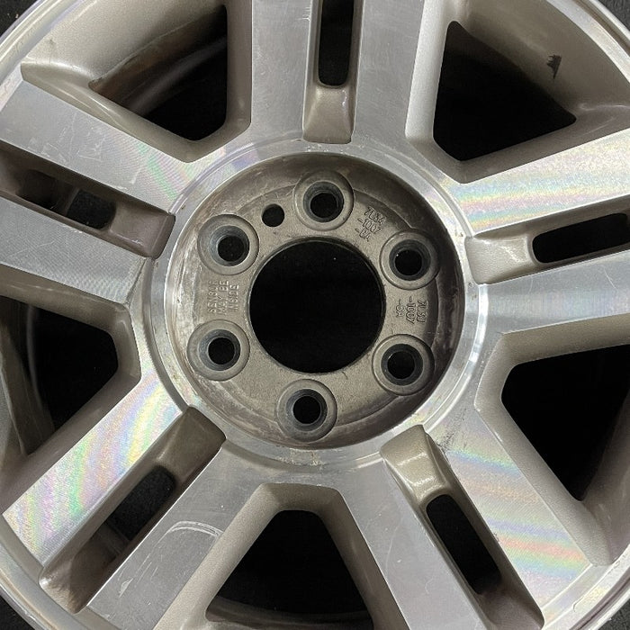 18" FORD F150 PICKUP 04 New Style 18x7.5 aluminum 5 spoke machined face split spokes pockets Original OEM Wheel Rim