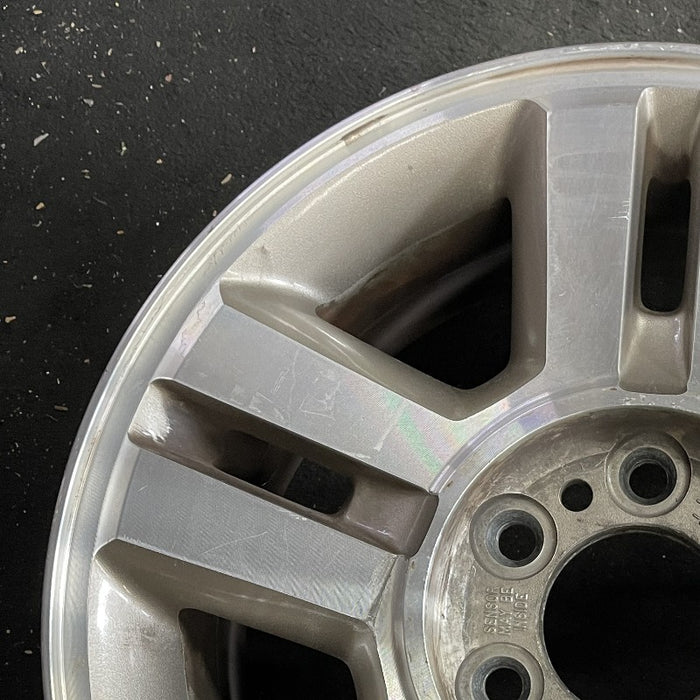 18" FORD F150 PICKUP 04 New Style 18x7.5 aluminum 5 spoke machined face split spokes pockets Original OEM Wheel Rim