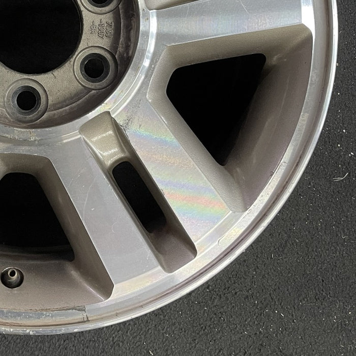 18" FORD F150 PICKUP 04 New Style 18x7.5 aluminum 5 spoke machined face split spokes pockets Original OEM Wheel Rim
