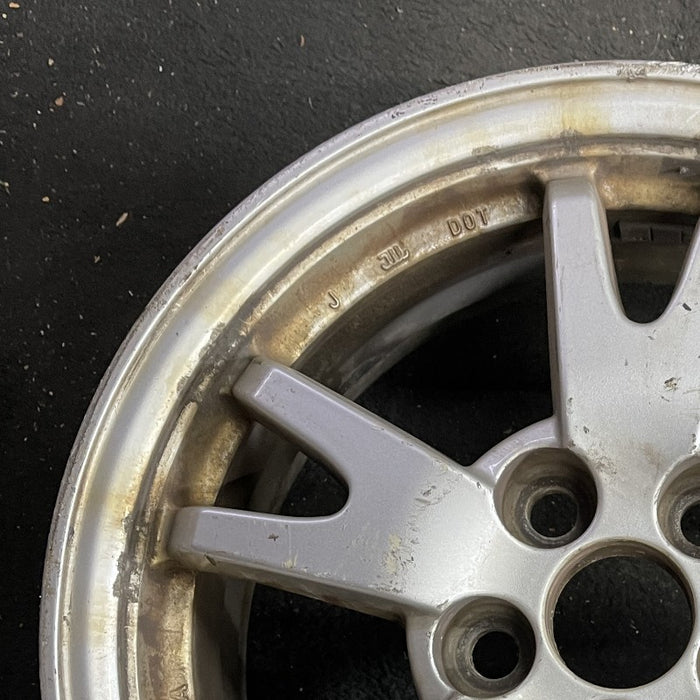 15" PRIUS 10-11 15x6 alloy 5 split spoke silver Original OEM Wheel Rim