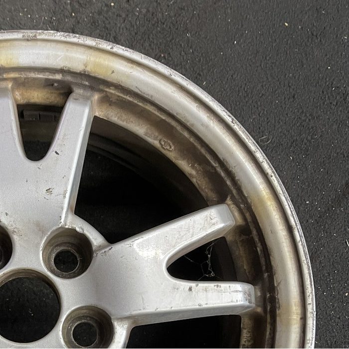 15" PRIUS 10-11 15x6 alloy 5 split spoke silver Original OEM Wheel Rim