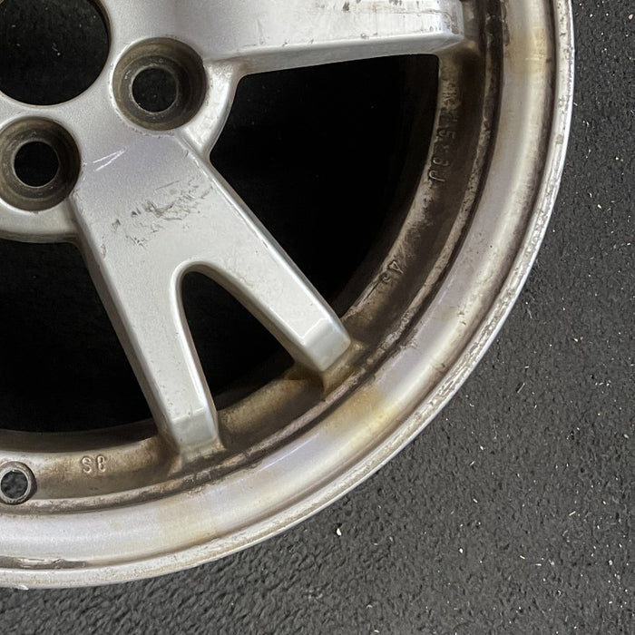 15" PRIUS 10-11 15x6 alloy 5 split spoke silver Original OEM Wheel Rim